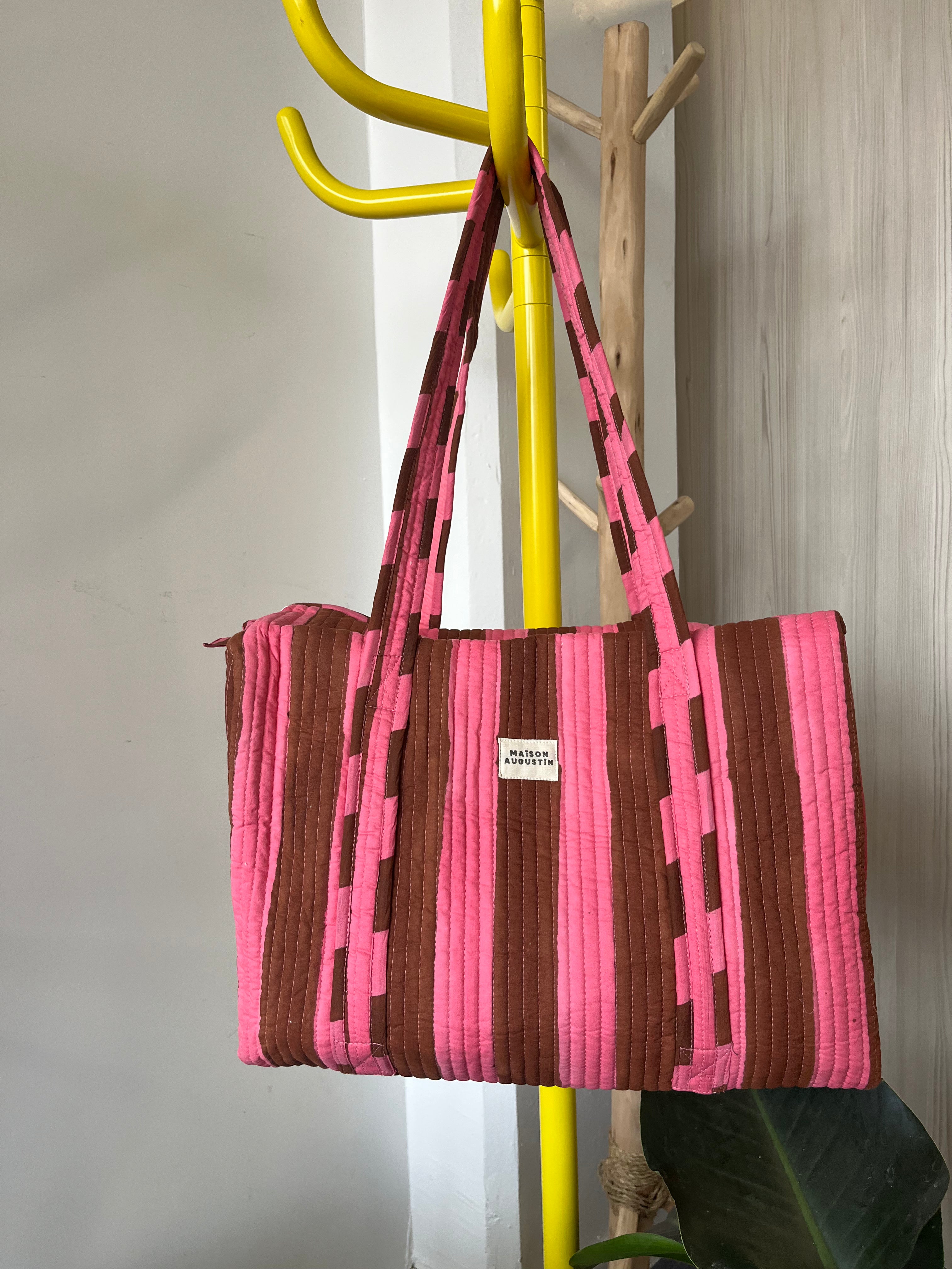 Sac Week end Stripe malabar