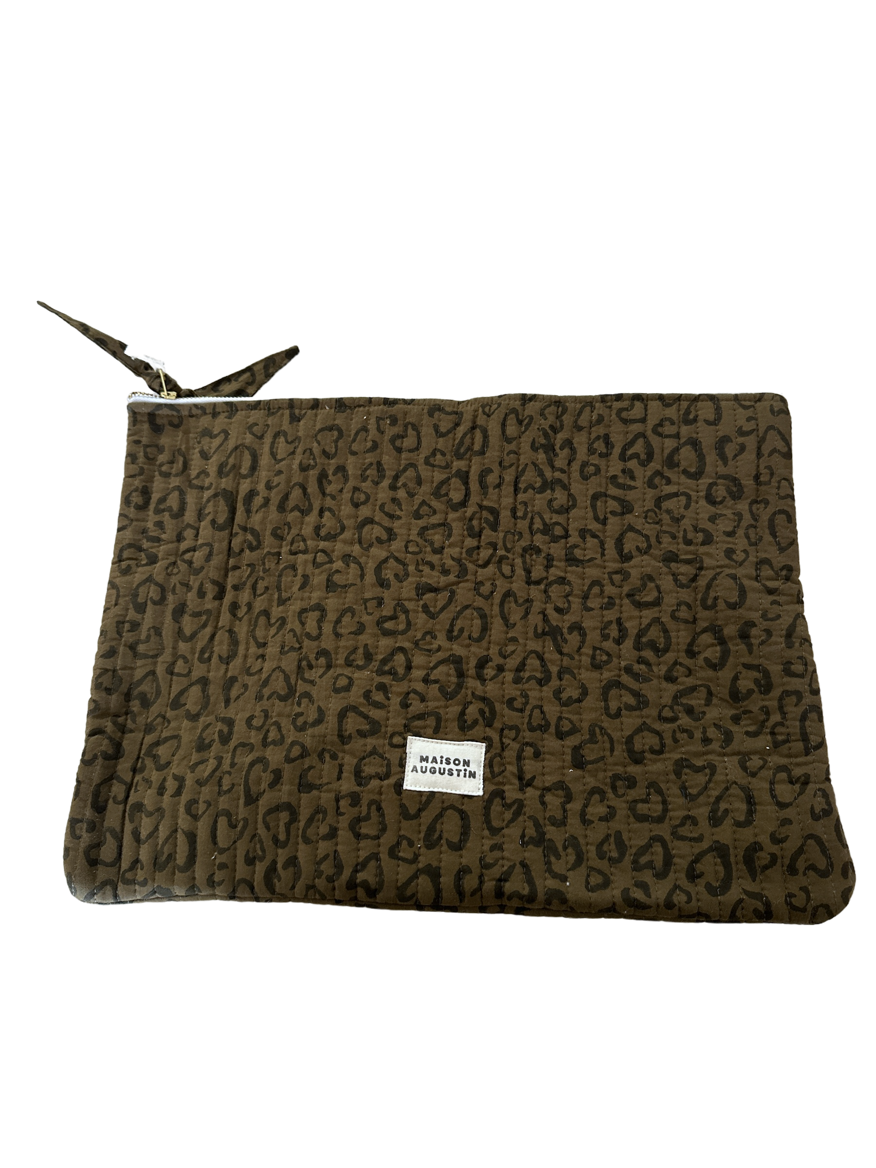 Housse ordinateur LEO KAKI