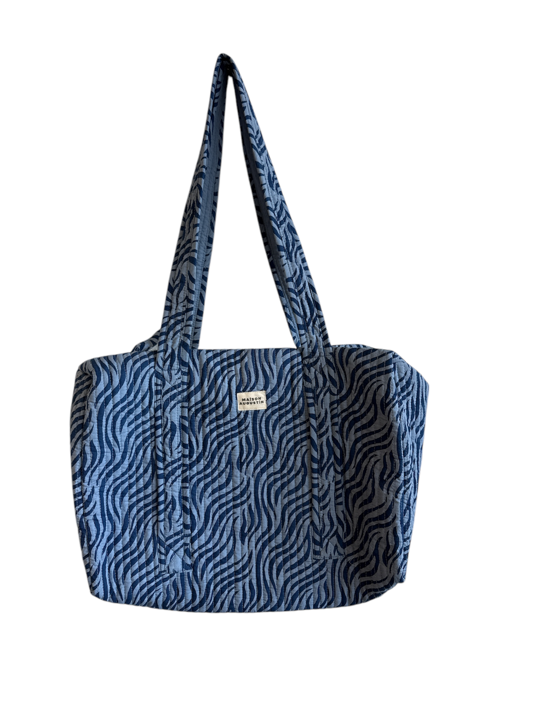 Sac Week end  Zebre Indigo