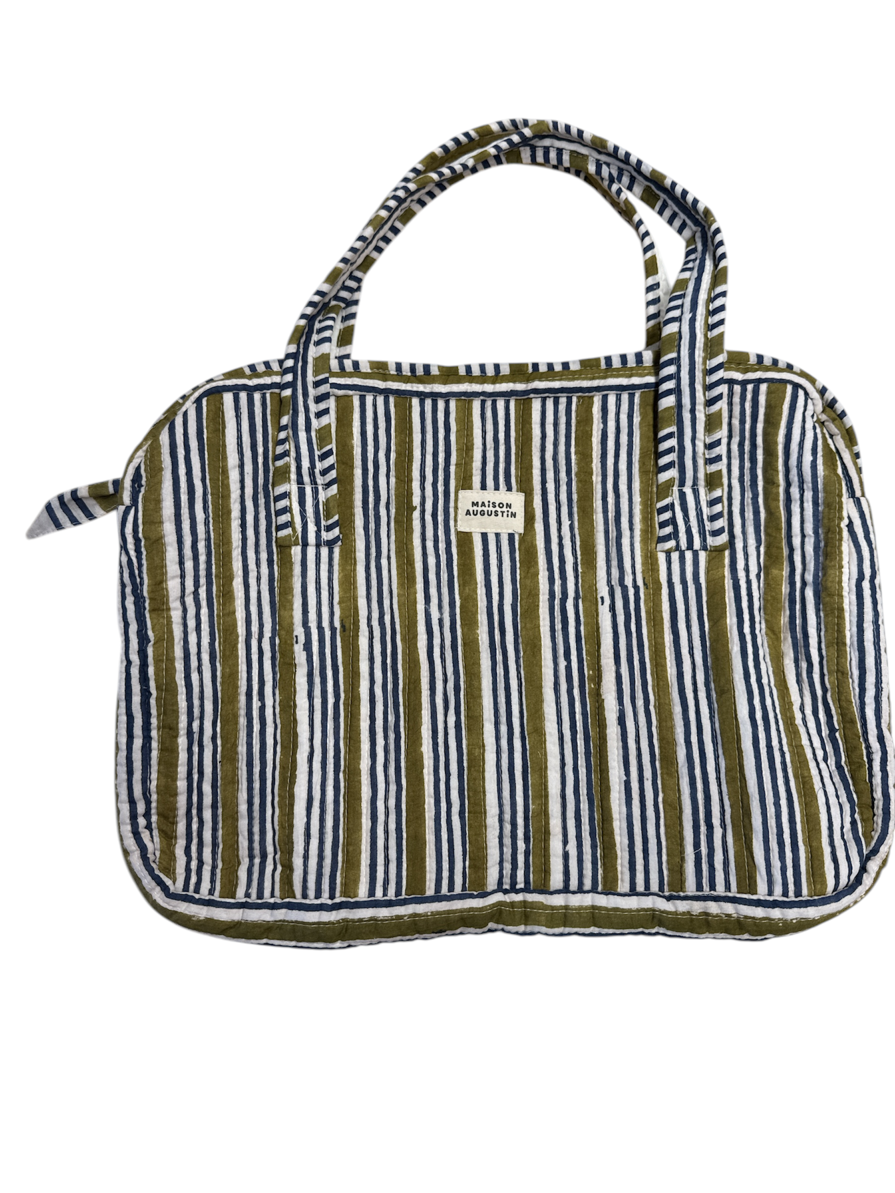 Sac Travel Stripe Kaki