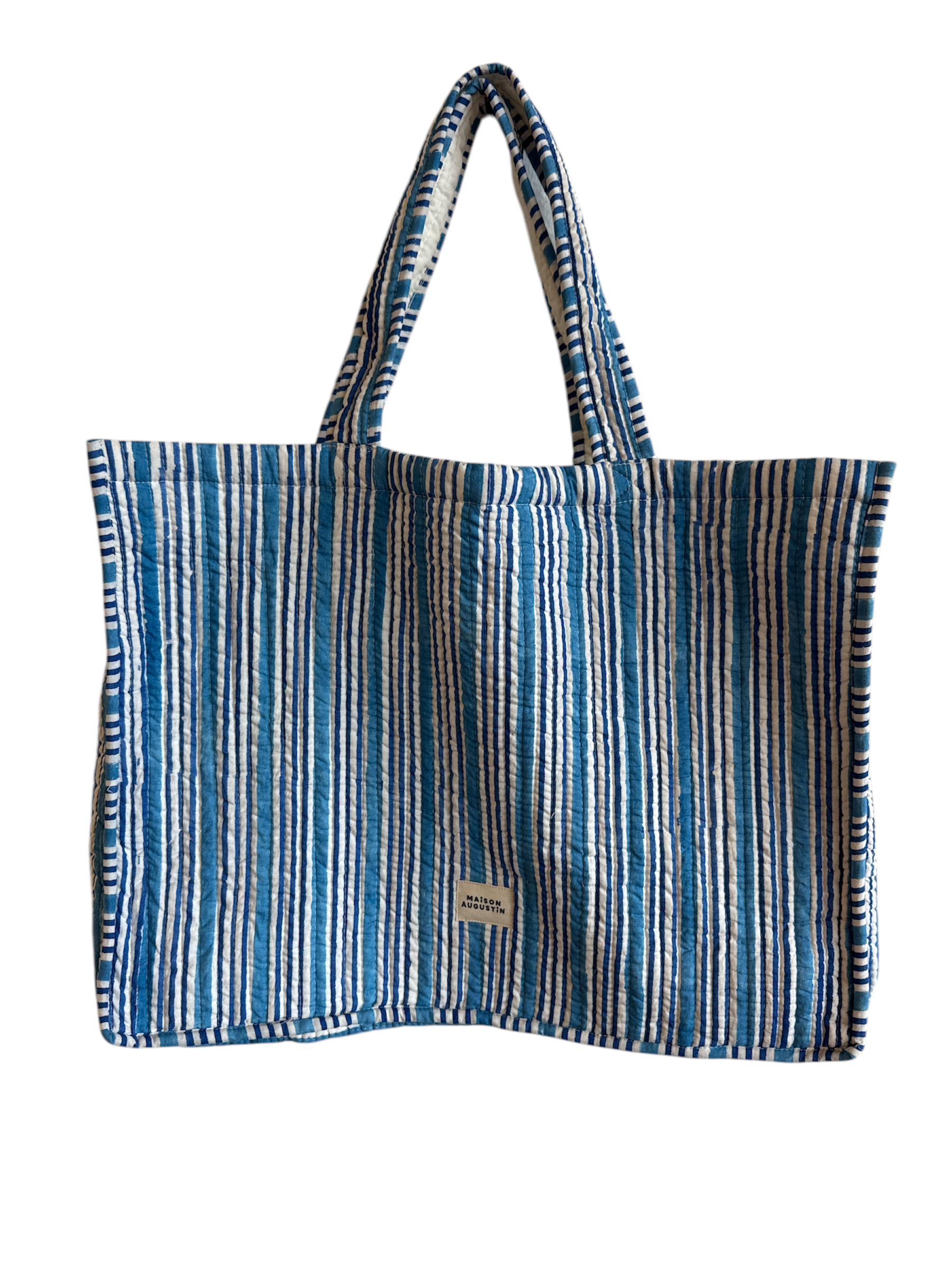 Cabas Stripe Bleu