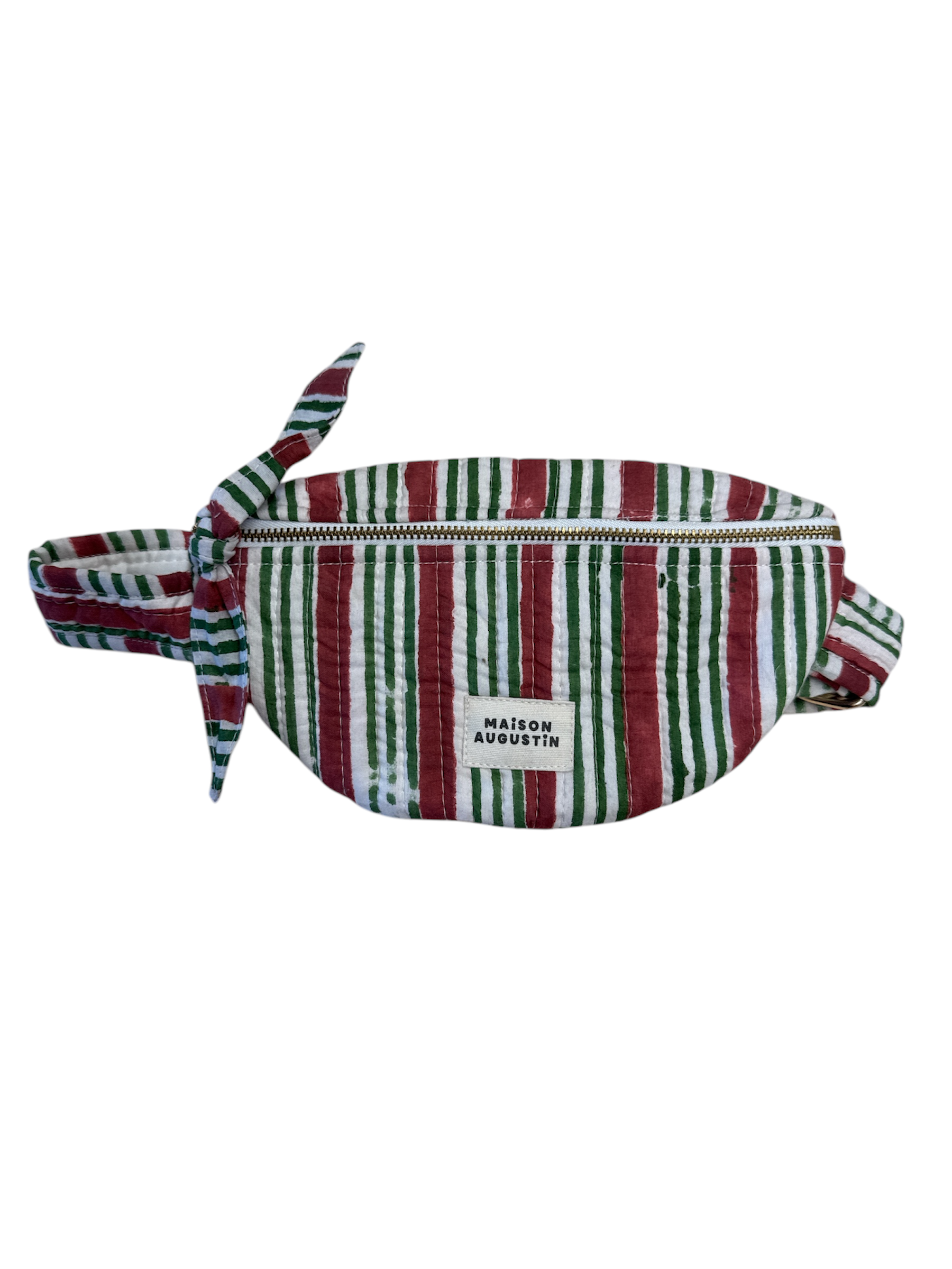 Sac Banane Mum Stripe Brique