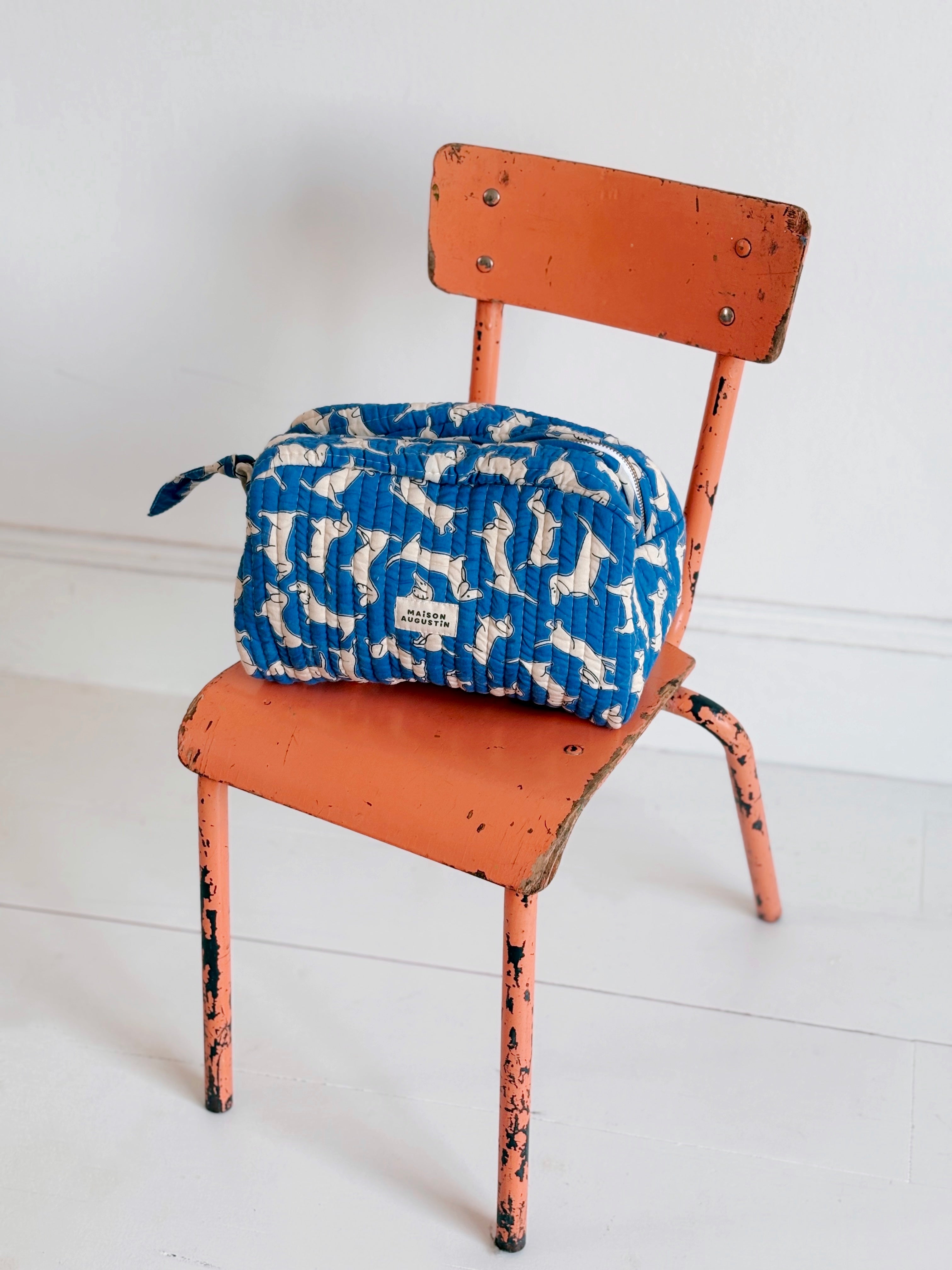 Trousse de toilette Teckel Blue