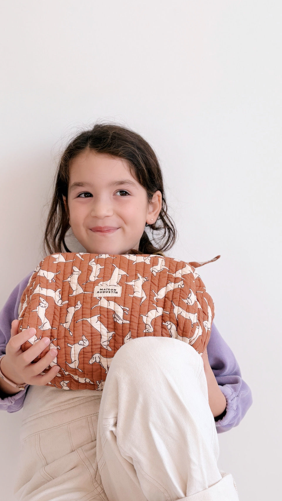 Trousse de toilette Teckel Brown