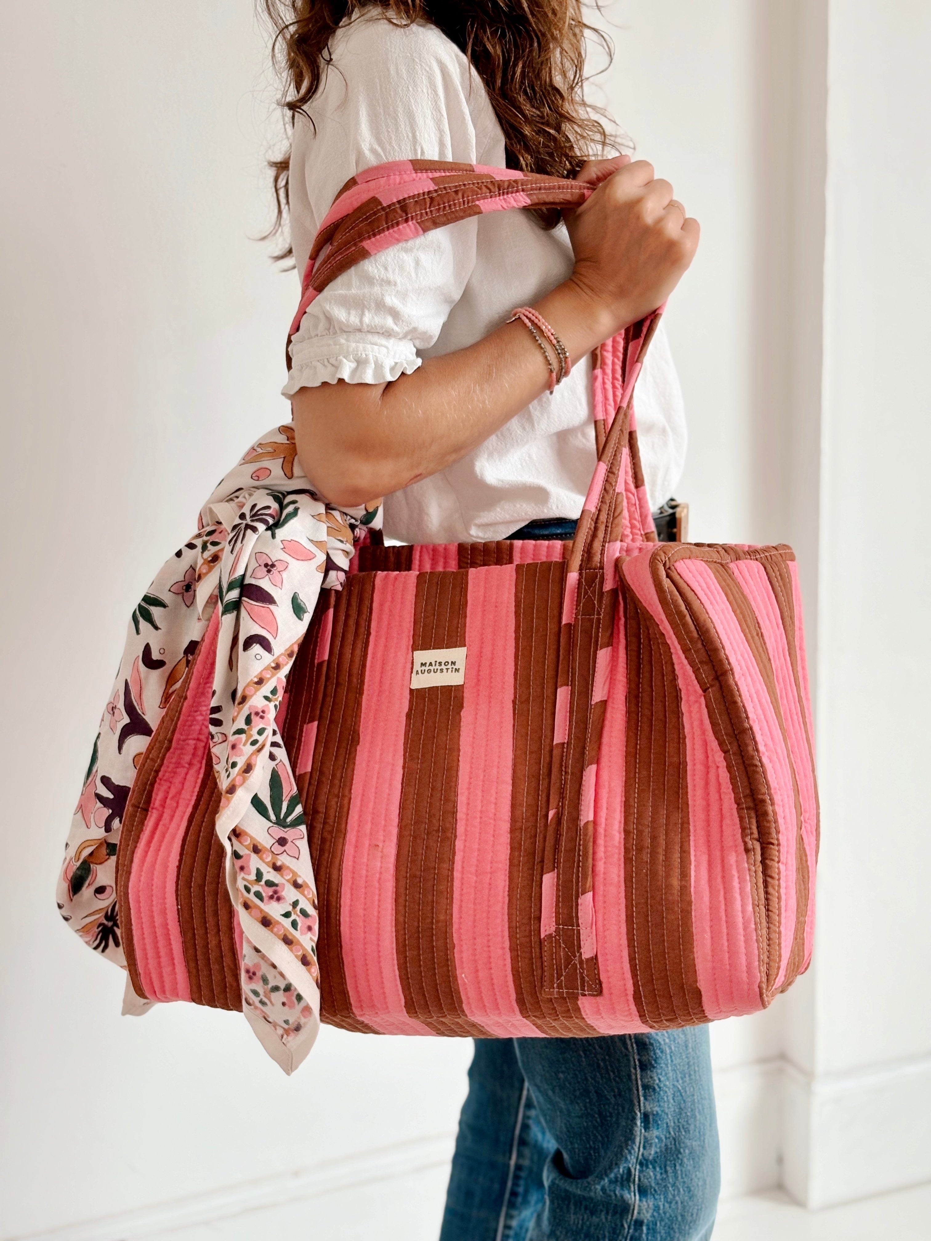Sac Week end Stripe malabar