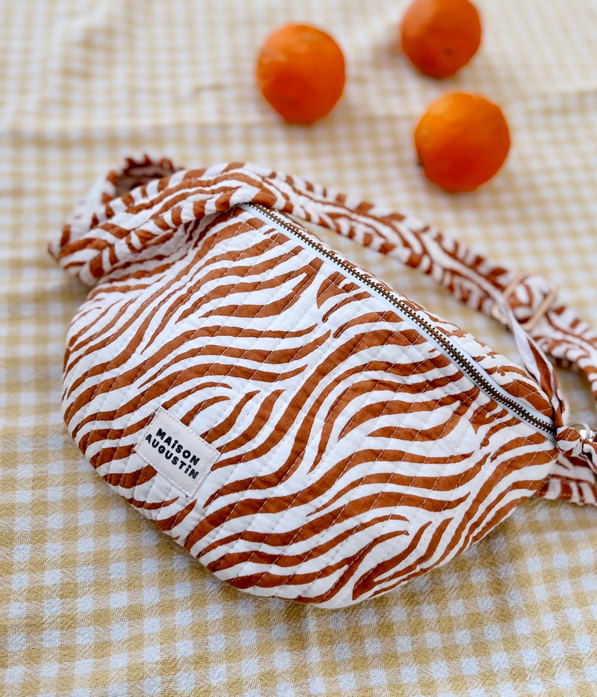 Sac Banane Zebre Camel Mum