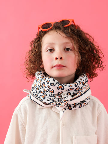Foulard Adulte Léo Navy 100cm
