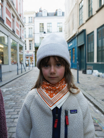 Foulard Bébé Enfant Graou Camel