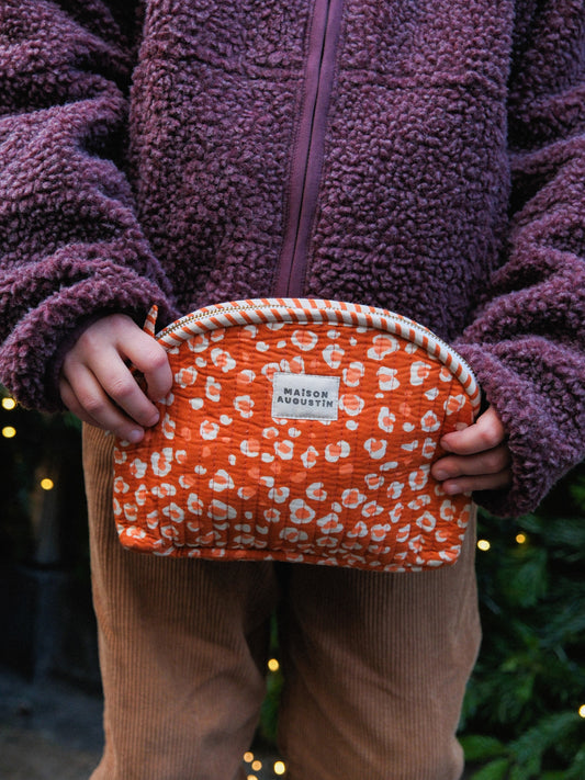 Trousse Make up Graou camel