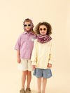 Duo Foulard Matchy Matchy 1 grand et 1 petit Teckel violet