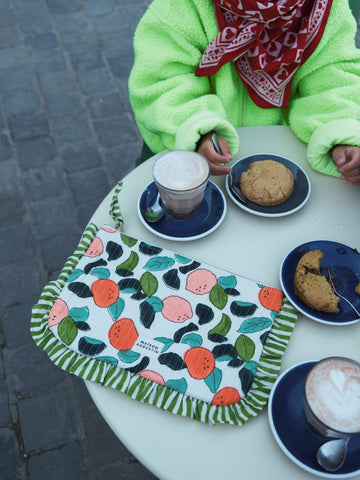 Grande Pochette Pomelo green