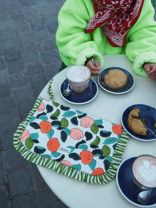 Grande Pochette Pomelo green