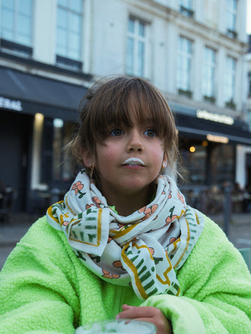 Foulard Adulte Pink Bloom