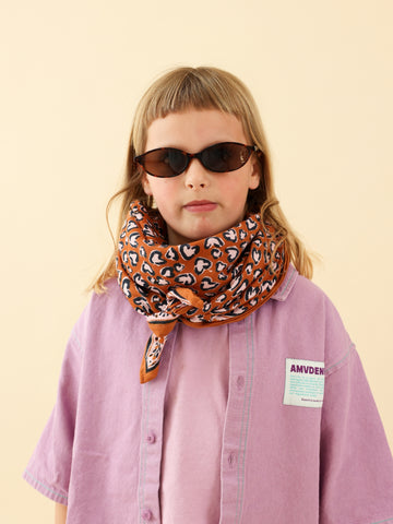 Foulard Adulte Léo camel