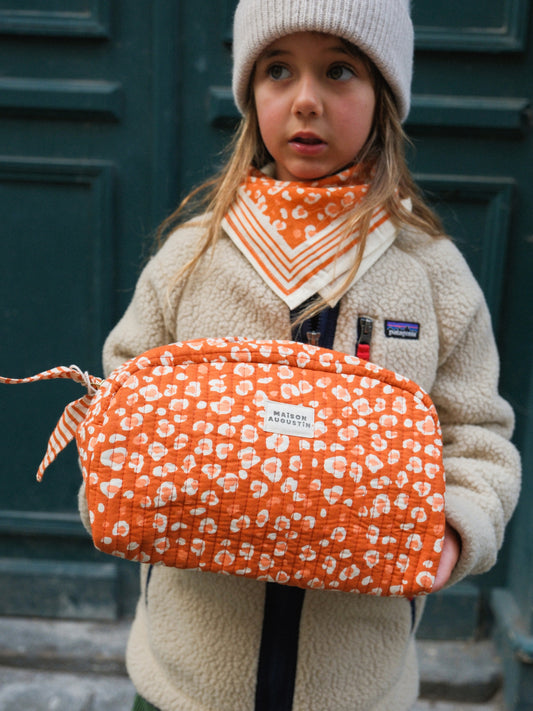 Trousse de toilette Graou camel