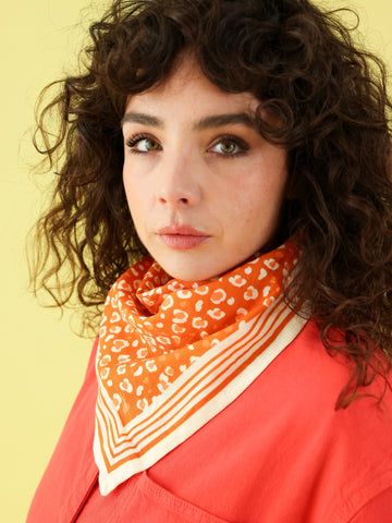 Foulard Bébé Enfant Graou Camel