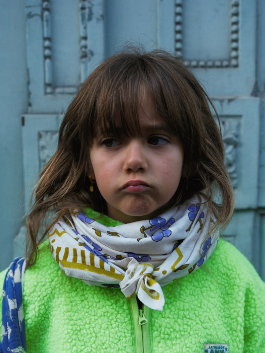 Foulard Adulte Purple Bloom