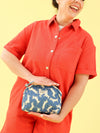 Trousse Make up Teckel Blue