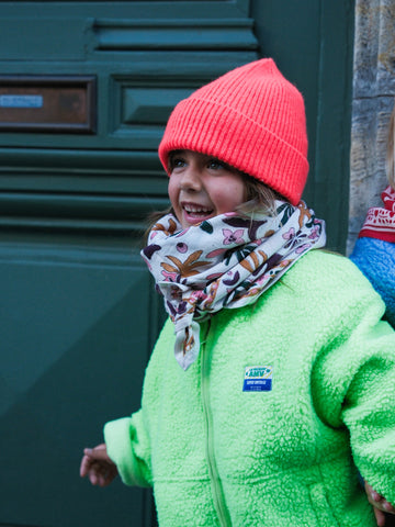 Foulard Adulte Matis Corail  100 cm