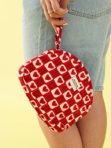 Trousse Make up Coeur Rubis