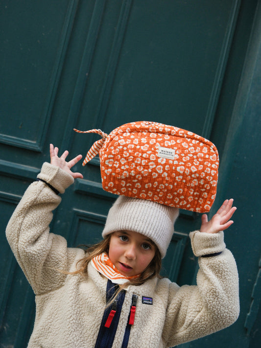 Trousse de toilette Graou camel