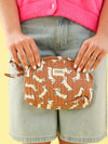Trousse Make up Teckel Brown