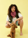 Foulard Adulte Love Bonbon 100 cm