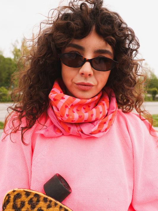 Foulard Adulte Love Pop