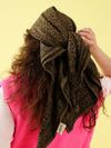 Foulard Adulte Leo Kaki  100 cm