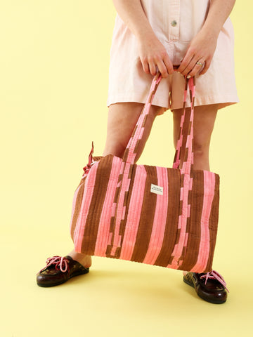 Sac Week end Stripe malabar