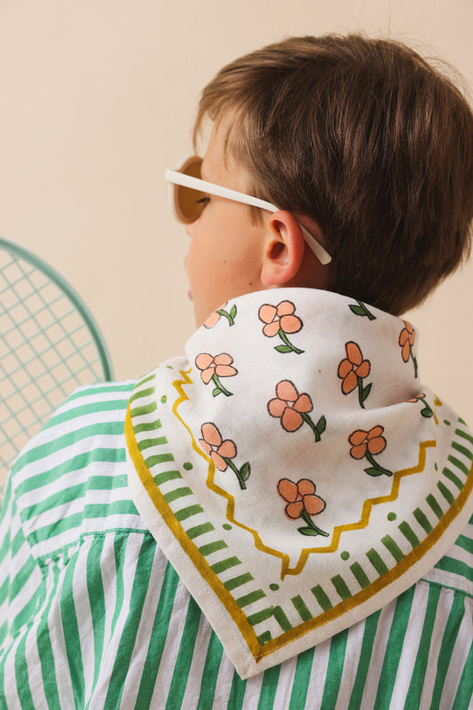 Foulard Bébé Enfant Pink Bloom
