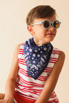 Foulard Bébé Enfant Bandana marine