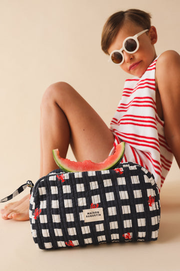 Trousse de toilette Homard marine