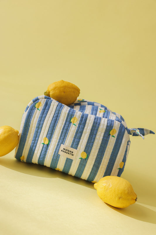 Trousse de toilette Lemon blue