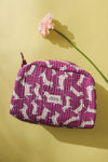 Trousse de toilette Teckel Violet