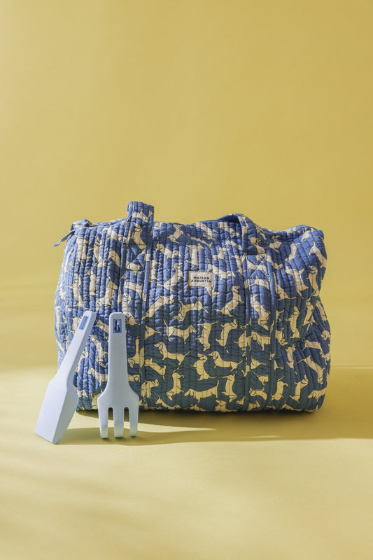 Sac Week end Teckel Blue