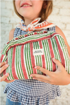 Trousse de toilette Stripe Brique