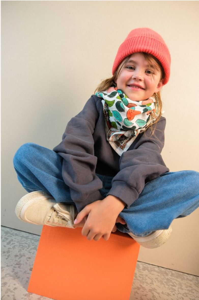 Foulard Bébé Enfant Pomelo Green