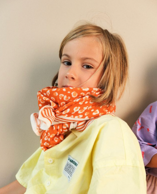 Duo Foulard Matchy Matchy 1 grand et 1 petit Graou Camel