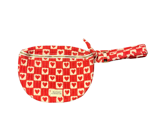 Sac Banane Mum Coeur Rubis