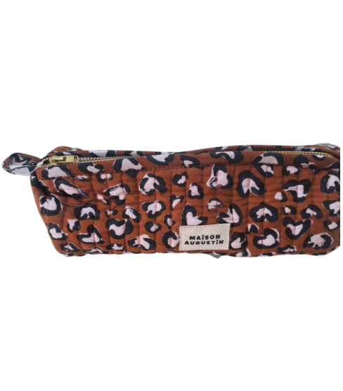 Trousse Ecolier Leo Camel
