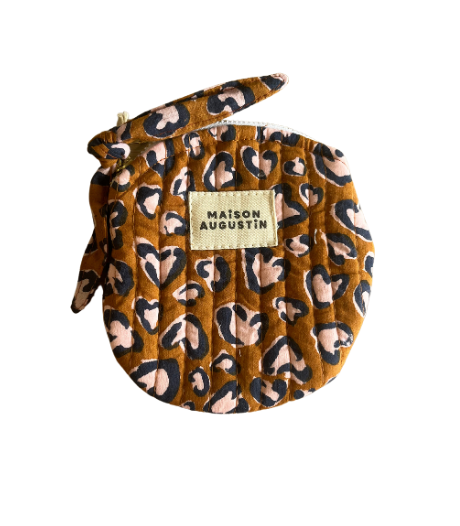 Porte Monnaie leo camel