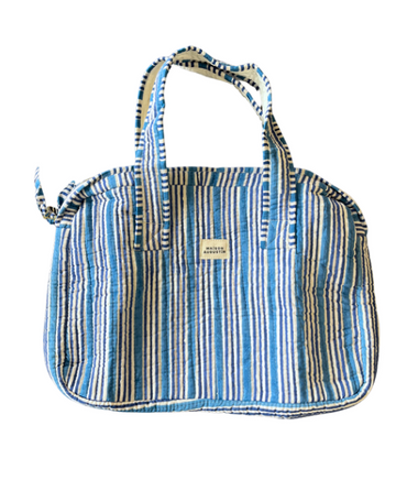 Sac Travel Stripe Bleu