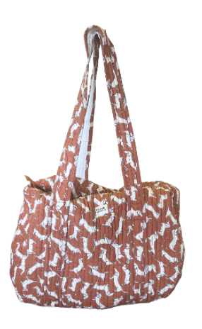 Sac Week end Teckel Brown