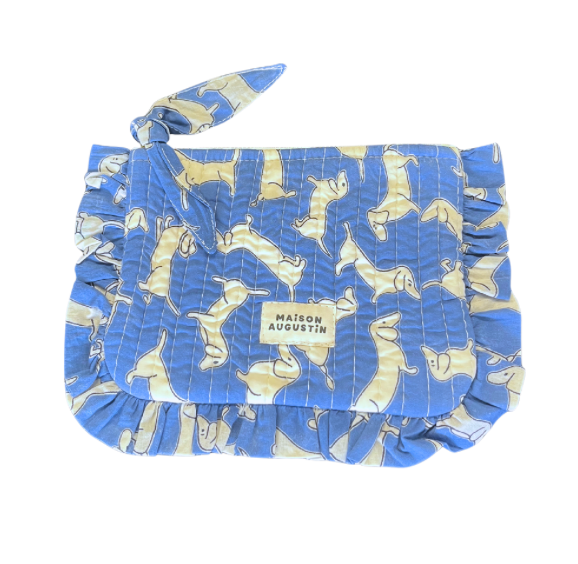 Petite Pochette Teckel Blue