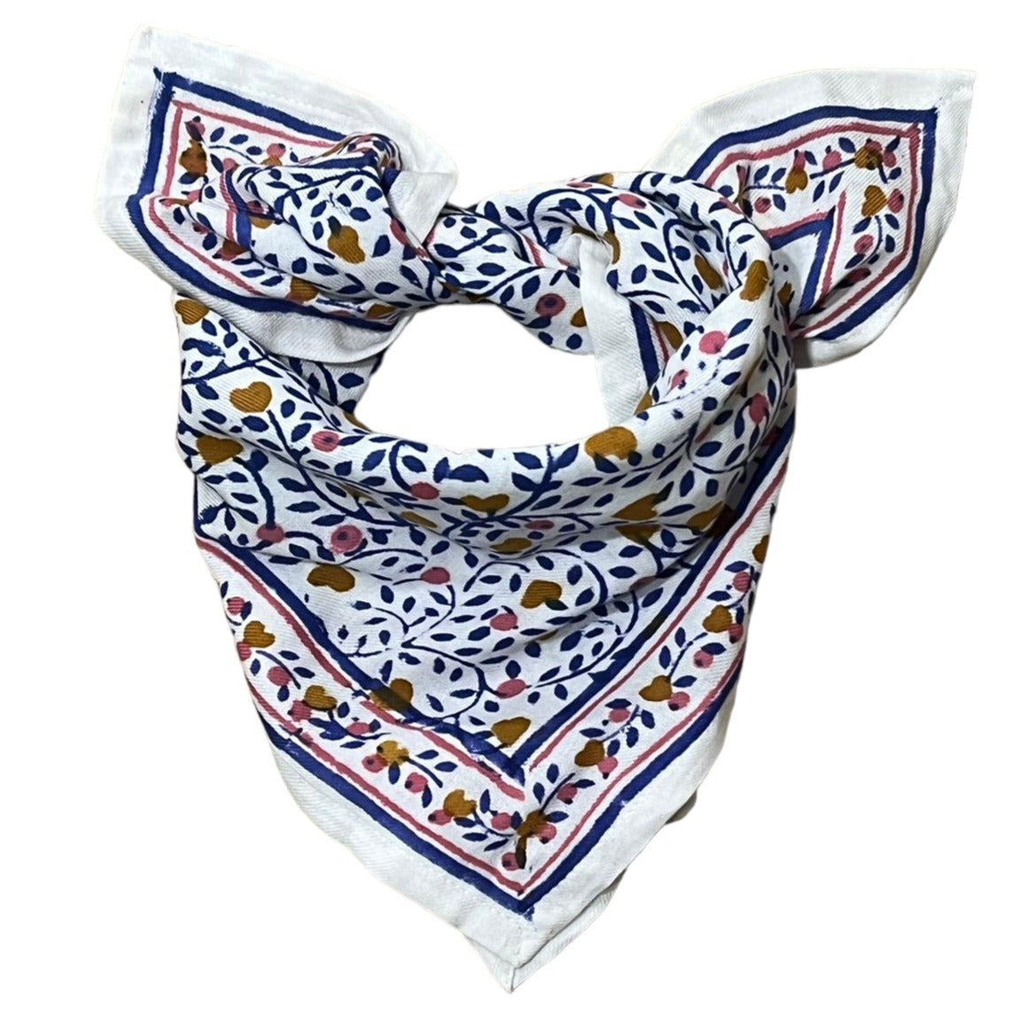 Foulards Bébé, Enfant et Adulte Venez découvrir nos foulards pour toute la famille, fabriqués en Inde grâce à la méthode du blockprint.