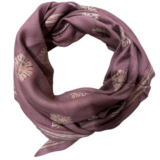 Foulards Bébé, Enfant et Adulte Venez découvrir nos foulards pour toute la famille, fabriqués en Inde grâce à la méthode du blockprint.