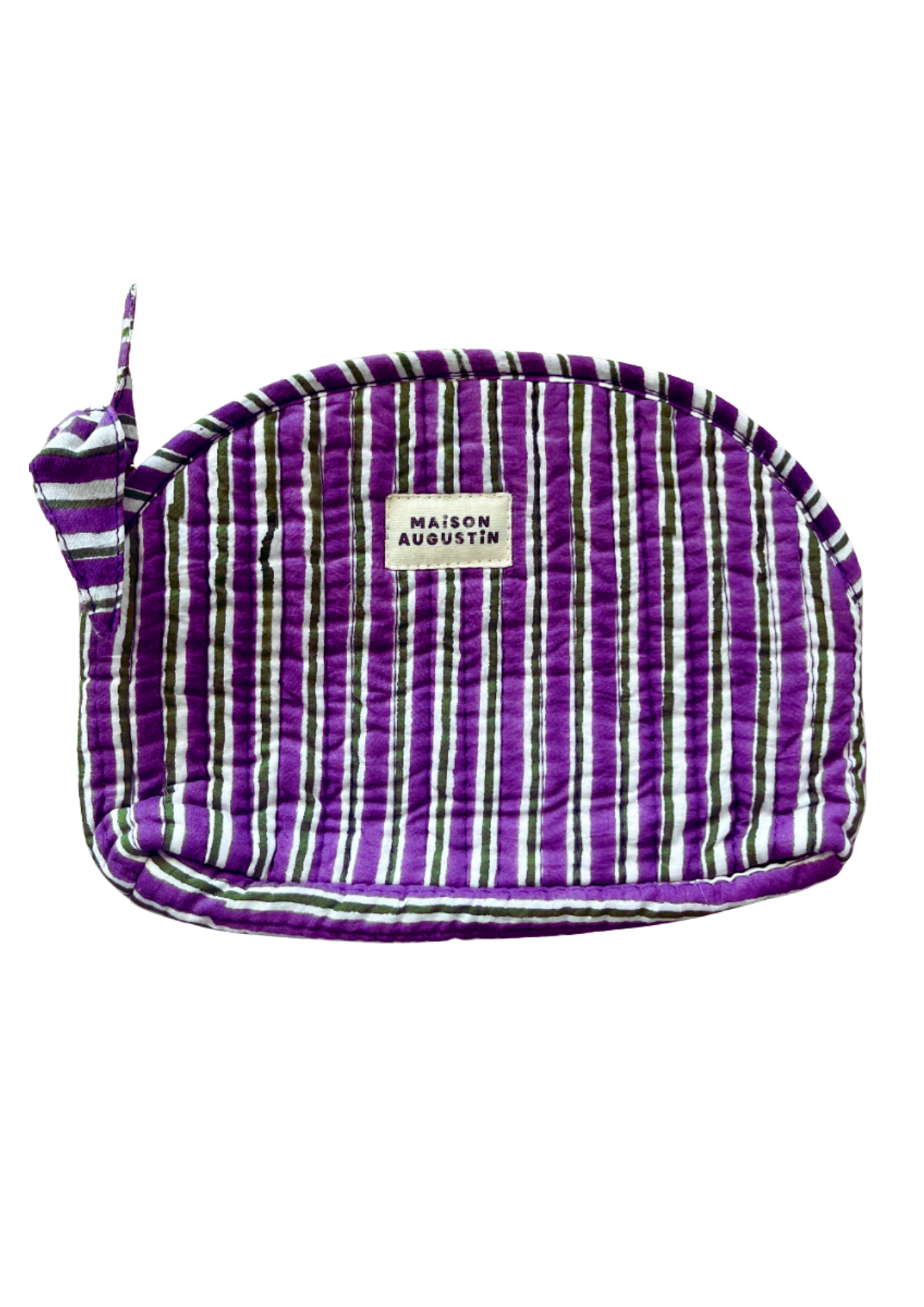 Trousse Make up Stripe Purple