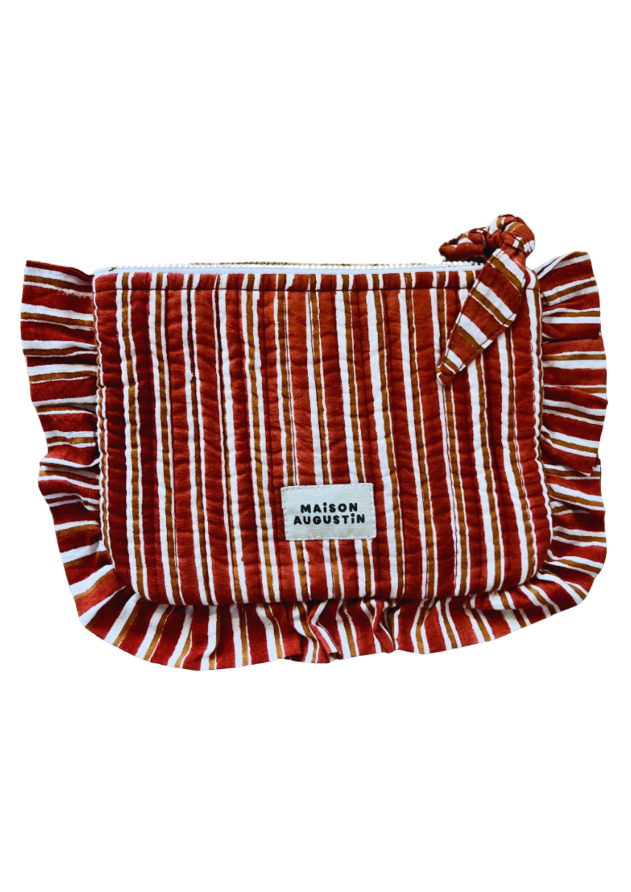 Petite Pochette Stripe Brown