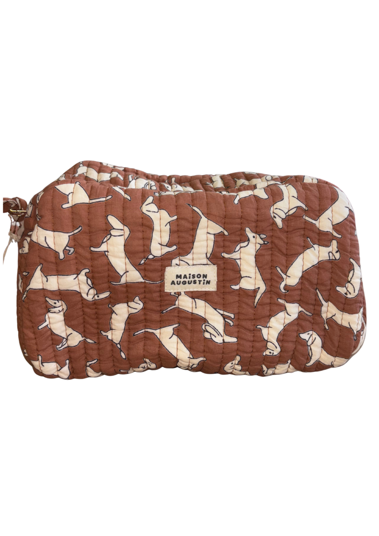 Trousse de toilette Teckel Brown